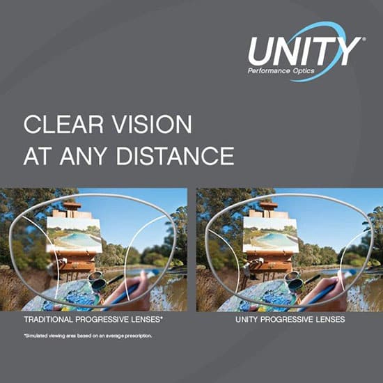 unity progressive lenses cost