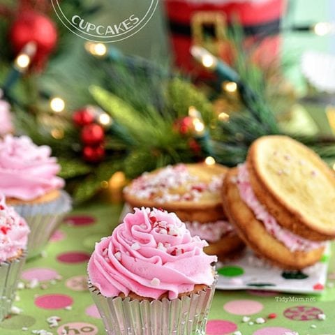 Vanilla Peppermint Cupcakes