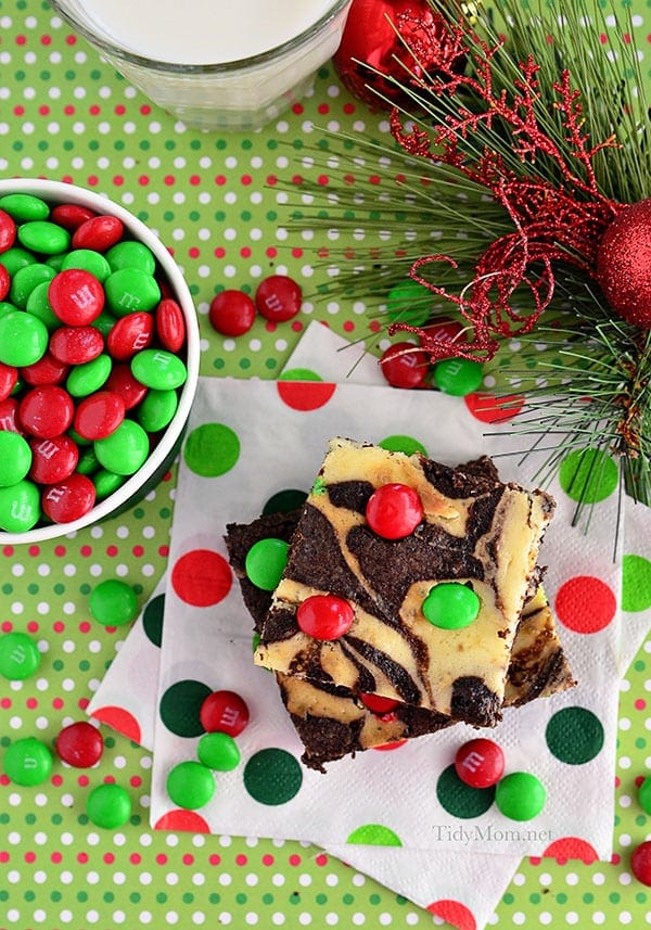 Marbled Brownies with Cheesecake