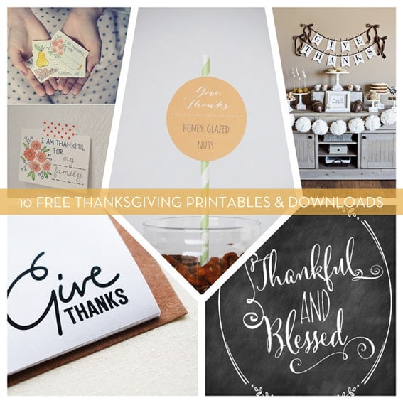 free thanksgiving printables