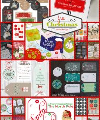 Find a plethora of free, printable Christmas tags that can be printed right at home. Most of the printable Christmas gift tags are great for presents under the tree, or any holiday presents you may have for your neighbors, teachers, the hair stylist, friends and more. Head over to TidyMom.net for all the details!