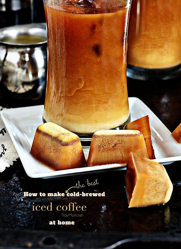 How to Make Cold Brewed Coffee Eggnog Iced Coffee Recipe