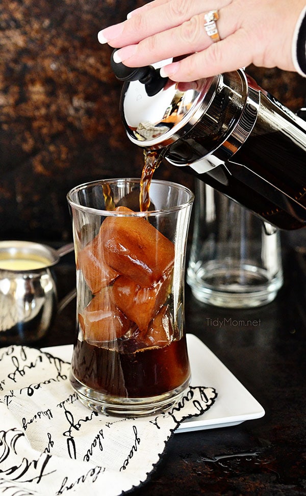 The secret to making great Iced Coffee at TidyMom.net