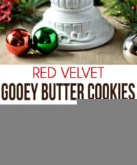 Red Velvet Cookies for Christmas collage