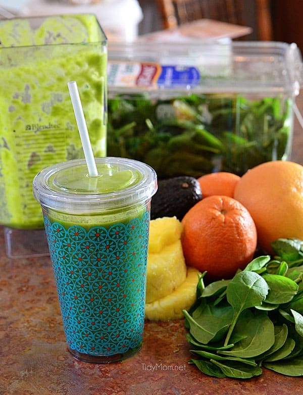 Green Smoothies at TidyMom.net