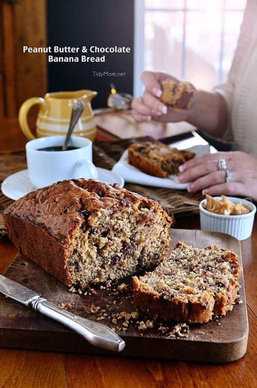 Peanut Butter Banana Bread