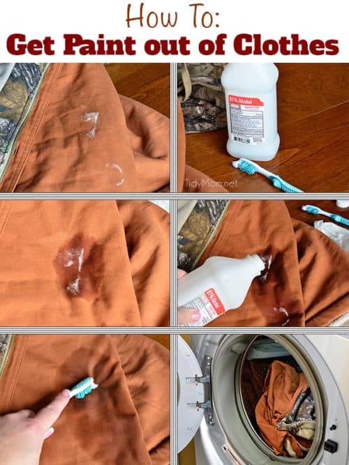 How To Get Paint Out Of Clothes   How To Get Paint Out Of Clothes TidyMom 500x667 