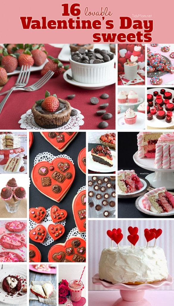 16 lovable recipes for Valentines Day at TidyMom.net