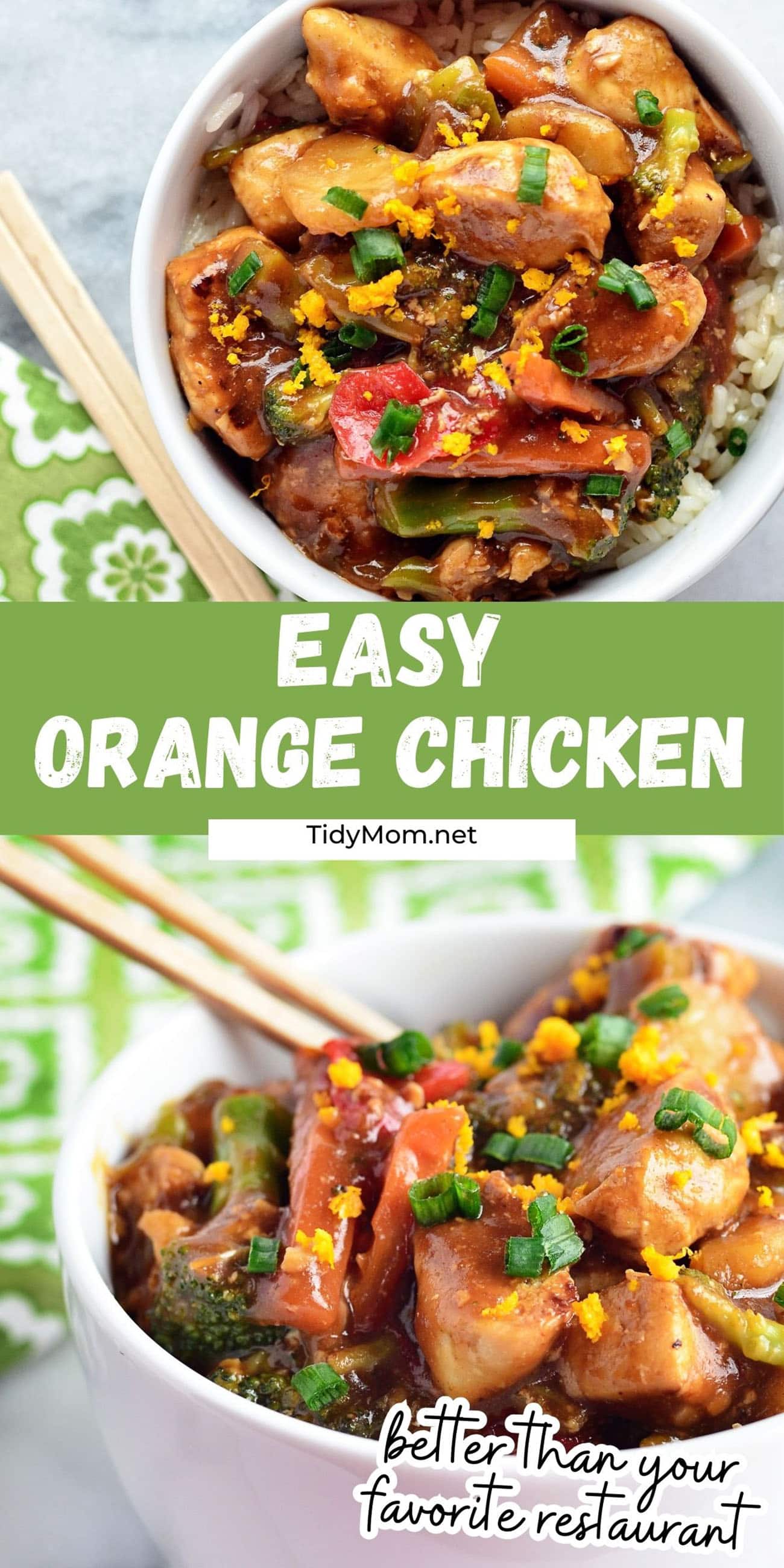 Easy Spicy Orange Chicken Recipe