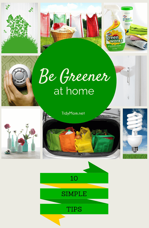 Be Greener at Home