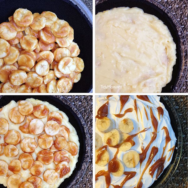 Salted Caramel Banana Cream Pie