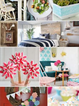 Top 10 Fresh DIY Ideas for SPRING. Recipes, crafts, decor and more at TidyMom.net