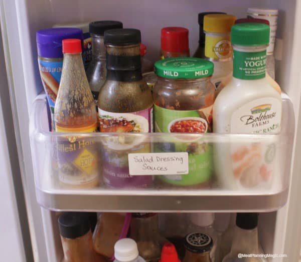 Refrigerator Organization Tips: Create Food Zones. more tips at TidyMom.net