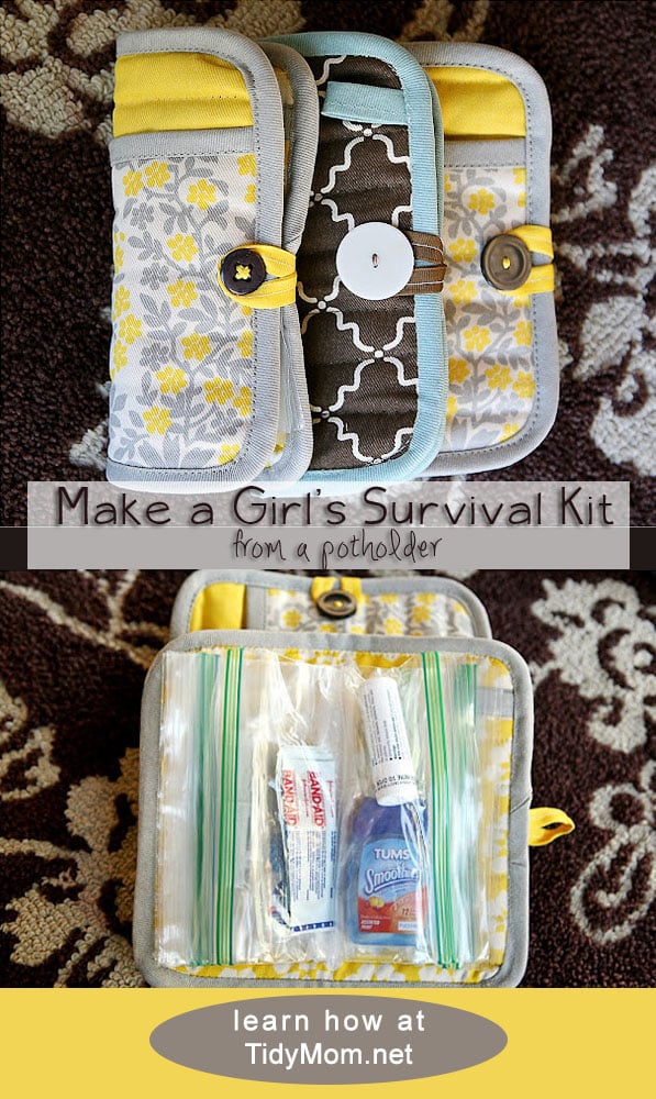 Diary of a Crafty Lady: DIY Ziplock Bag Travel Kit / First Aid Kit