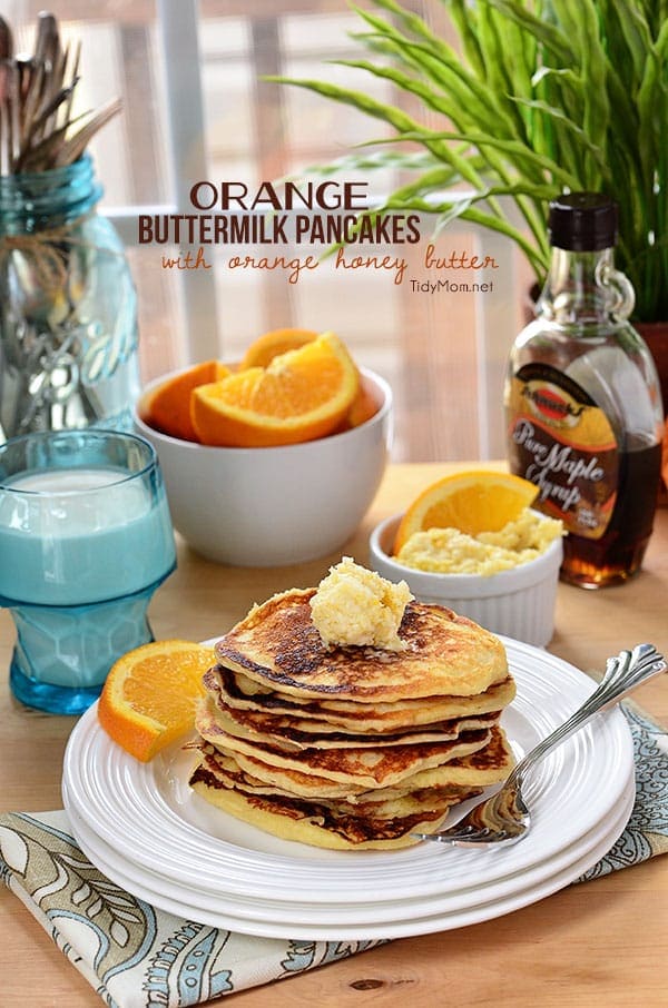 orange buttermilk pancakes