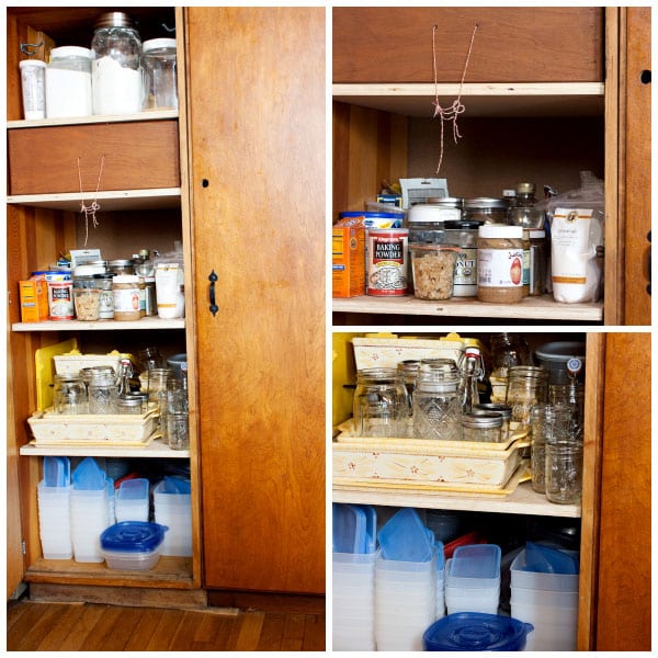 Organizing your kitchen with vintage finds at TidyMom.net