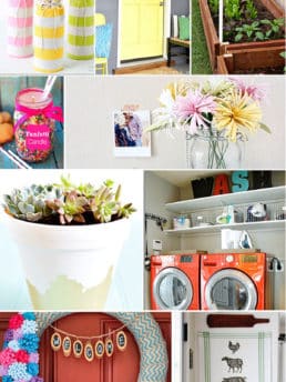 Top 10 Fresh SPRING Projects for your home at TidyMom.net
