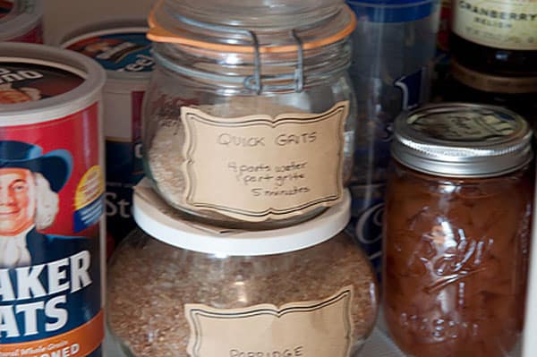 Pantry Organization free of pests at TidyMom.net