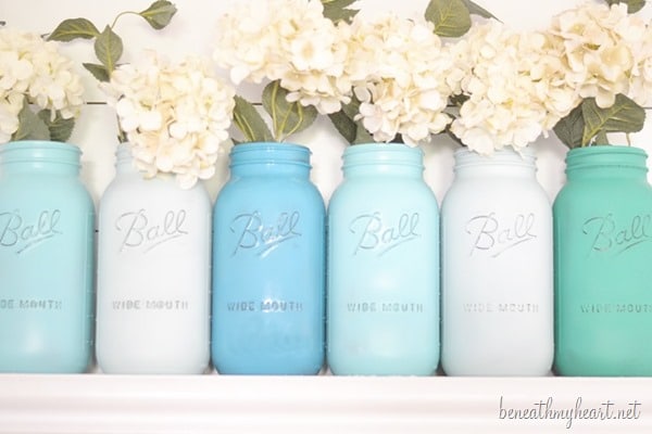 Painted Mason Jars