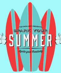 Spark Your Summer! Ignite your creativity with summer activities, crafts, decor, recipes and more at TidyMom.net