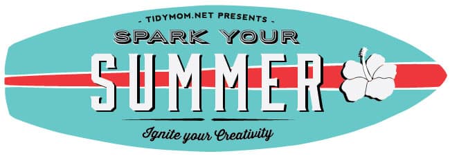 Spark Your Summer!  Ignite your creativity with summer activities, crafts, decor, recipes and more at TidyMom.net