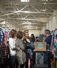Bloggers tour the Stitch Fix Hizzy in San Francisco