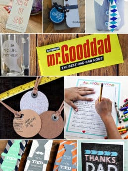 10 last minute DIY Ideas for Dad -- Father's Day gift ideas at TidyMom.net