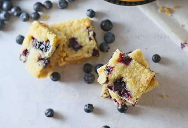 Blueberry Cobbler Bars recipe at TidyMom.net