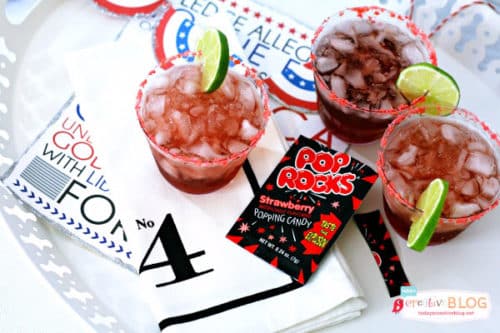 Pop Rocks Cape Codder Cocktail |Spark Your Summer - TidyMom®