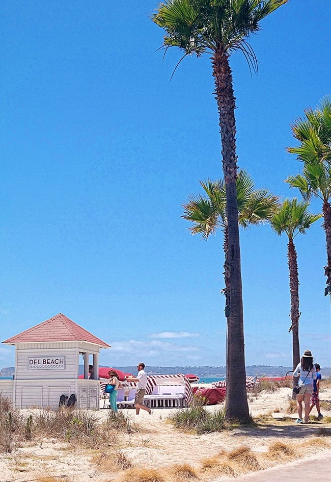 Coronado Island.  Hotel Del Coronado, California