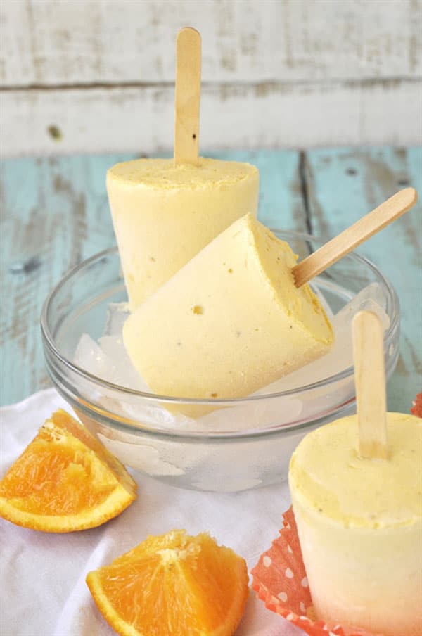 Orange Creamsicle Ice Cream