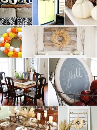 Top 10 Fall Home Decor and Crafts at TidyMom.net