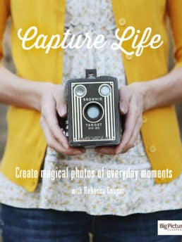 Capture Life - create magical photos of everyday moments. Online Photography workshop with Rebecca Cooper.