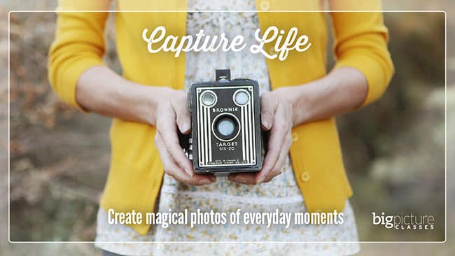 Capture Life - create magical photos of everyday moments. Online Photography workshop with Rebecca Cooper