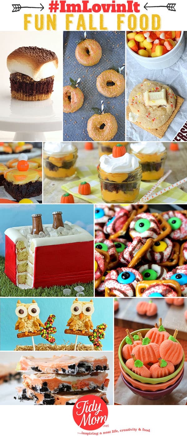 Fun Fall Food Ideas and Recipes at Tidymom.net #ImLovinIt