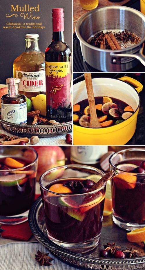 German Mulled Wine Glühwein {VIDEO} TidyMom®