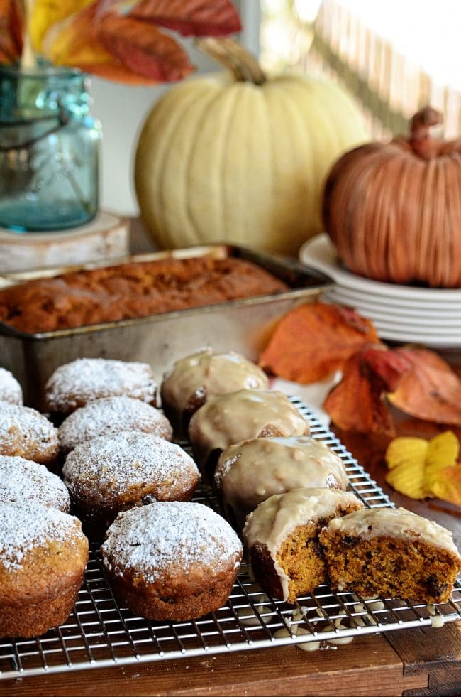 Fragrant with cinnamon, chopped nuts and raisins, this pumpkin bread recipe is a classic. Bakes up wonderfully as muffins and for holiday gifting! get the PUMPKIN BREAD recipe at TidyMom.net