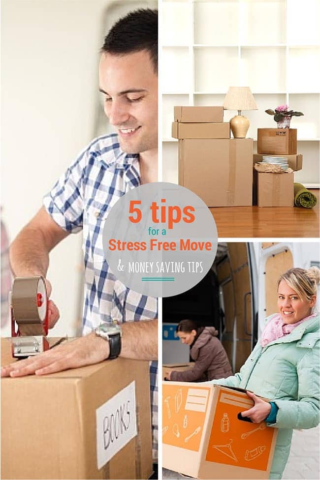 5 Tips for a Stress Free Money Saving Move