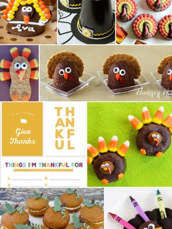 DIY Thanksgiving crafts and treats at TidyMom.net