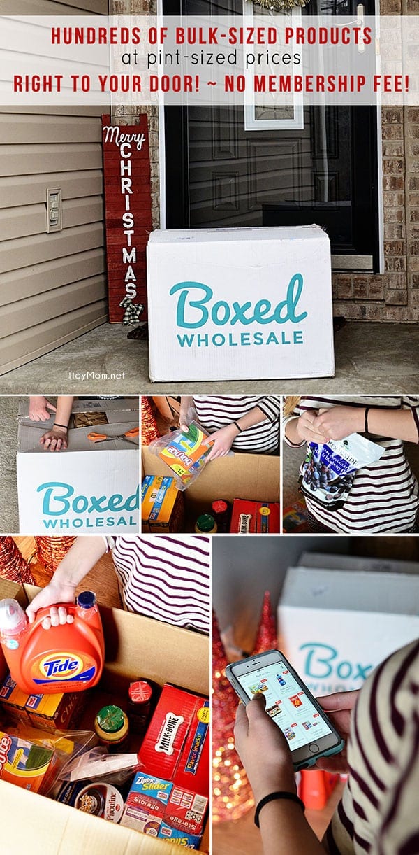 Bulk wholesale shopping delivered right to your door with NO MEMBERSHIP FEE from Boxed Wholesale. Learn more at TidyMom.net