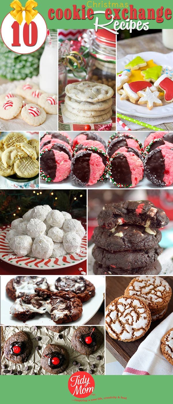 10 Outstanding Christmas Cookie Exchange Recipes at TidyMom.net