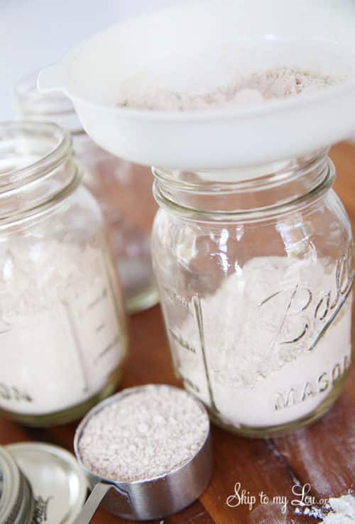 Homemade Pancake Mix in a Jar TidyMom