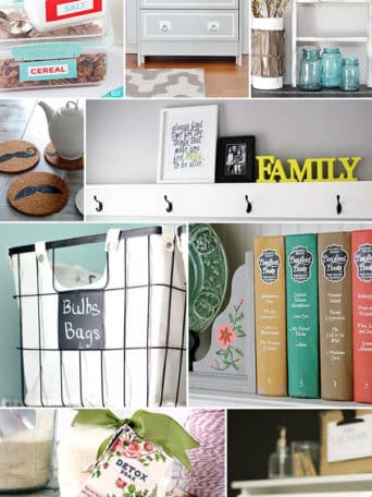 10 projects to inspire you - details at TidyMom.net
