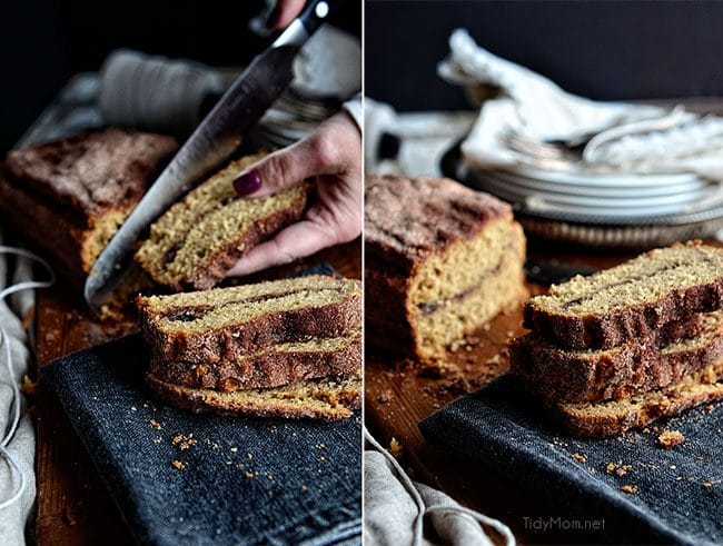 Homemade Cinnamon and Sugar bread recipe at TidyMom.net