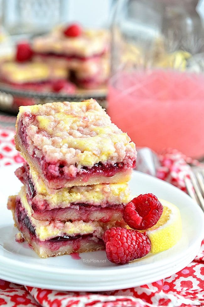 Raspberry Lemonade Bars photo