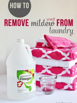 No more stinky towels! Learn how to remove mildew smell from towels