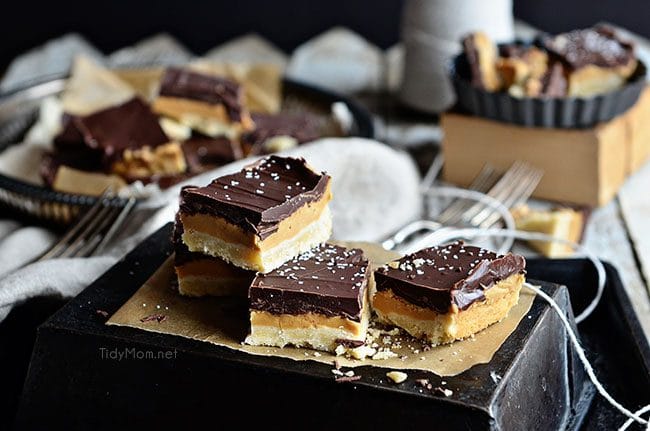 Copycat Tagalong Cookie Bars. Recipe picture