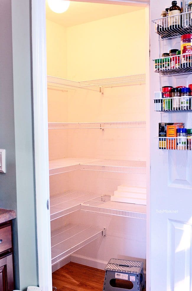 Real Life Pantry Organization - TidyMom®