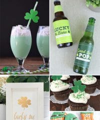 Find a varitety of LUCKY PROJECTS to make for St. Patrick's Day at TidyMom.net