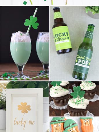 Find a varitety of LUCKY PROJECTS to make for St. Patrick's Day at TidyMom.net